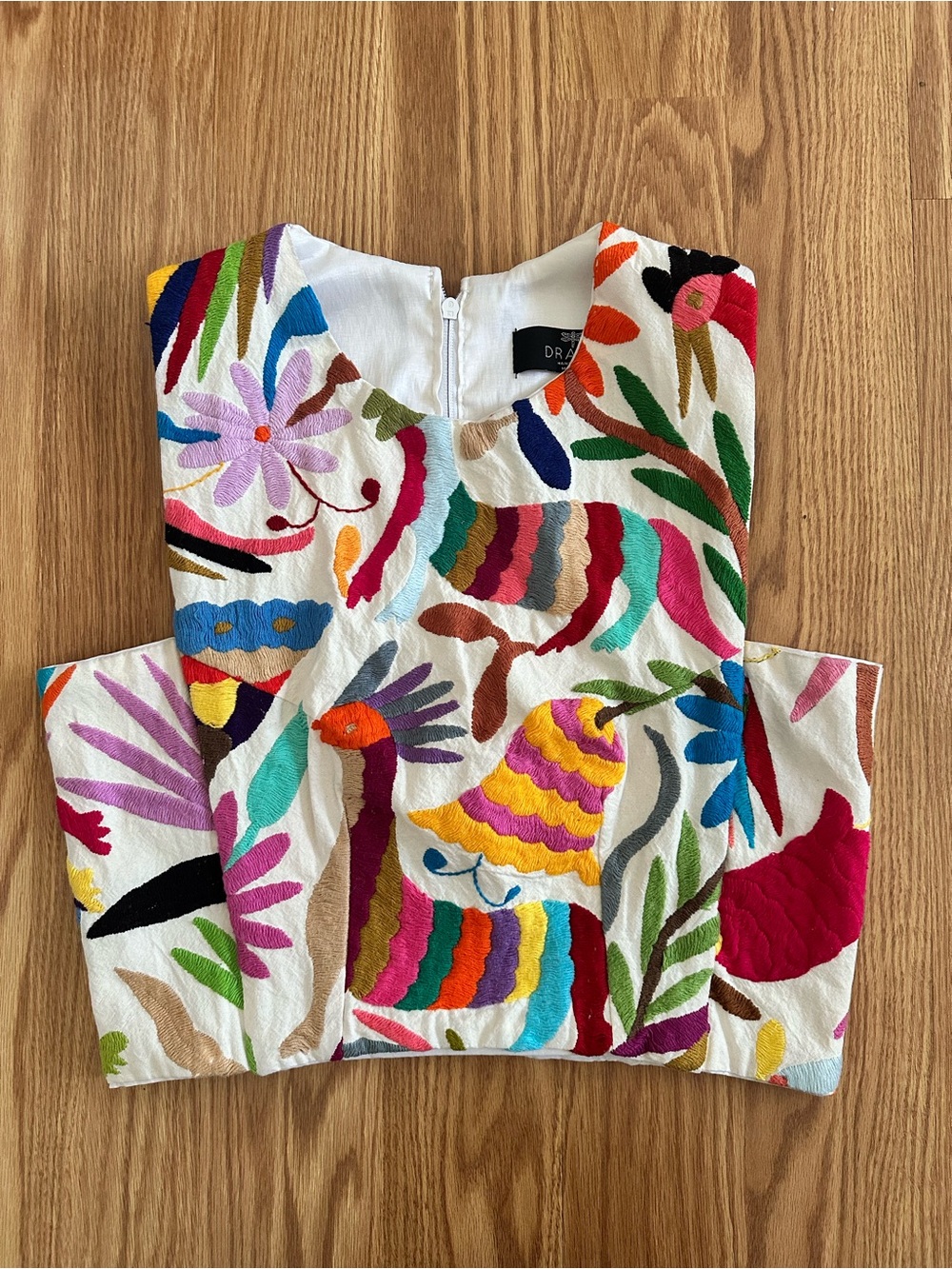 DRACO Mexico Hand Embroidered Otomi Top
